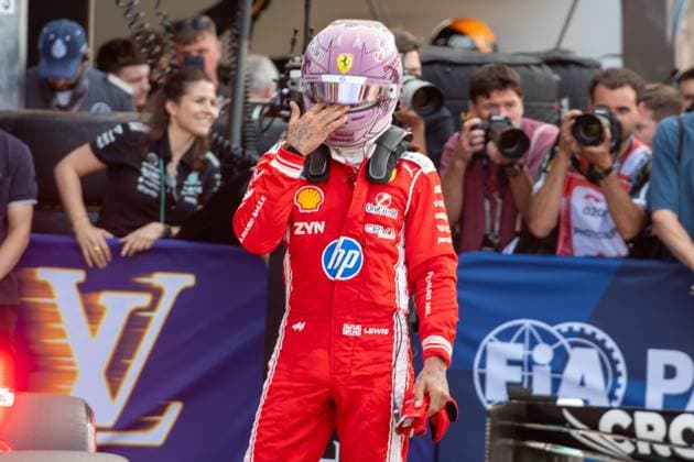 Lewis Hamilton 44, Scuderia Ferrari HP, Qualifying, Monaco Grand Prix, Motorsport, Men, Formula 1, 06 06 2026 Monte Carlo Monaco MCO Copyright: xkolbert-press MartinxWdziecznyx