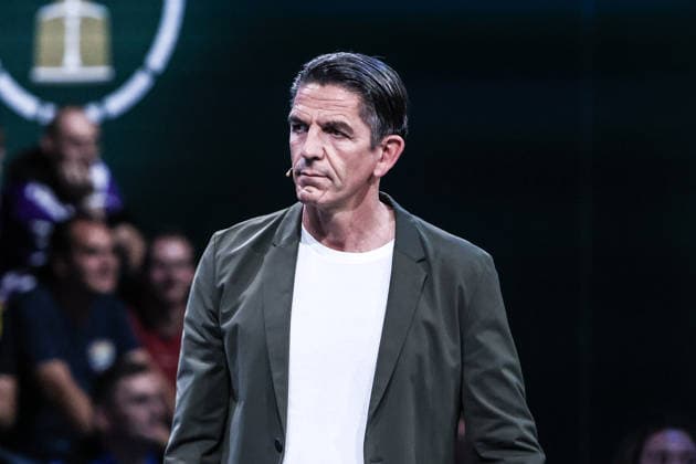 Sport, Football, DFB Cup Season 2026 2027 DFB Cup Draw for the 1st Round 06 06 2026, German Football Museum Deniz Aytekin Draw Fairy, Former Bundesliga Referee Dortmund German Football Museum North Rhine-Westphalia Germany
