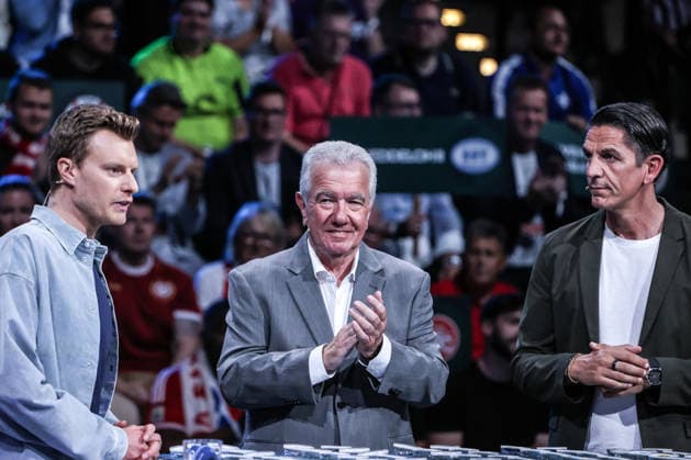 Sport, Football, DFB Cup Season 2026 2027 DFB Cup Draw for the 1st Round 06 06 2026, German Football Museum Peter Frymuth DFB Vice President Deniz Aytekin Draw Fairy, Former Bundesliga Referee Dortmund German Football Museum North Rhine-Westphalia Germany