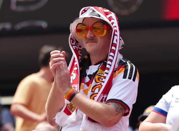 Fans of Germany before the match USA, United States vs Germany, International soccer, Friendly match, 06 06 2026 USA, United States vs Germany, International soccer, Friendly match, 06 06 2026 Chicago Copyright: xEibner-Pressefoto ScottxColemanx EP_SCN