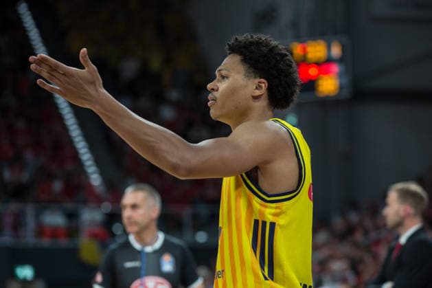 Bamberg, Germany 06 June 2026 1 BBL Playoff Semifinal 2025 2026 Sp 4 Bamberg Baskets vs Alba Berlin In the picture Jack Kayil Berlin gestures with his hand Brose Arena Bayern Copyright: xFotostandx xSchmittx