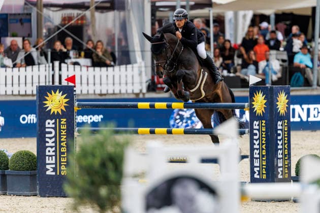 BALVE LONGINES Balve Optimum 2026, BALVE LONGINES Balve Optimum 2026 LAHMANN Daniel GER , Chess vd Berghoeve Z CHAMPIONAT VON BALVE presented by E Holding GmbH, Wocklum Gruppe and Paul Müller GmbH Int Jumping Competition with jump-off 1 45 m DIETER GRAF LANDSBERG VELEN GEDÄCHTNISPREIS Balve, Equestrian Center Schloss Wocklum 06 June 2026
