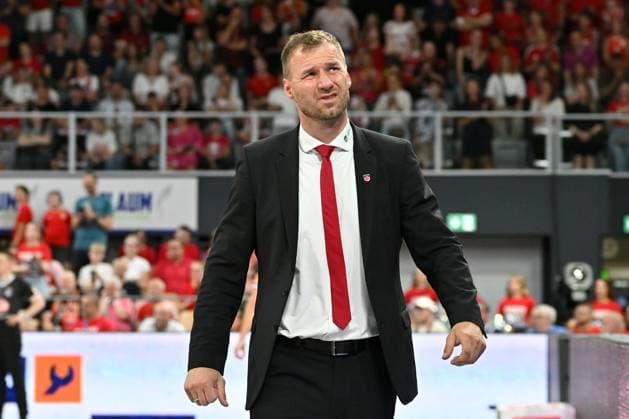 BAMBERG 06 06 2026 Basketball easycredit 1 Basketball Bundesliga 4 Playoff semi-final Bamberg Baskets vs Alba Berlin Headcoach Anton Gavel Bamberg Baskets Photo Hans Martin Issler isslerimages Bamberg Baskets vs Alba Berlin
