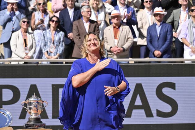 Tennis -Internationaux de France - Roland Garros 2026 - ITF - 06 06 2026 - Tennis -Internationaux de France - Roland Garros 2026 - ITF - 06 06 2026 - Mary Pierce -France ParisFrance  Copyright: xChryslenexCaillaud Psnewzx