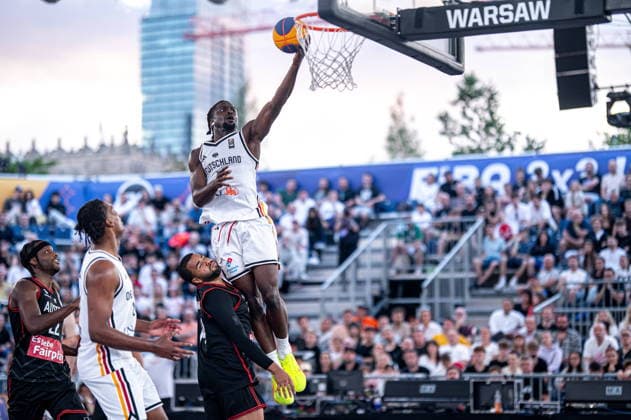 Basketball, FIBA 3x3 World Championship in Warsaw, Austria - Germany