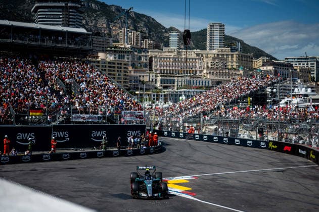 F1 - MONACO GRAND PRIX 2026 12 KIMI ANTONELLI Andrea (ita), Mercedes AMG F1 Team W17, action during the Formula 1 Grand Prix de Canada 2026, 6th round of the 2026 Formula One World Championship, WM, Weltmeisterschaft from June 5 to 7, 2026 on the Circuit de Monaco, in Monte-Carlo, Monaco - Monte-CarloMonaco  Copyright: xALBERTOxVIMERCATIx
