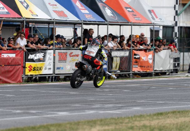 IPA85410270 - Jagielski Tomasz (POL) -TM during FIM Supermoto World Championship, WM, Weltmeisterschaft 2026 - Grand Prix of Piemonte, Supermoto race in Busca, Italy, June 06 2026  Copyright: xSilvanoxMarcoxCesario IPAxSportx xx 85410270