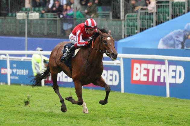 Bay City Roller (J. Oisin Murphy T. George Scott) wins the Coolmore Coronation Cup during The Derby Meeting at Epsom Racecourse, Epsom, UK on 6 June 2026. Copyright: xKenxSparksx 45050061