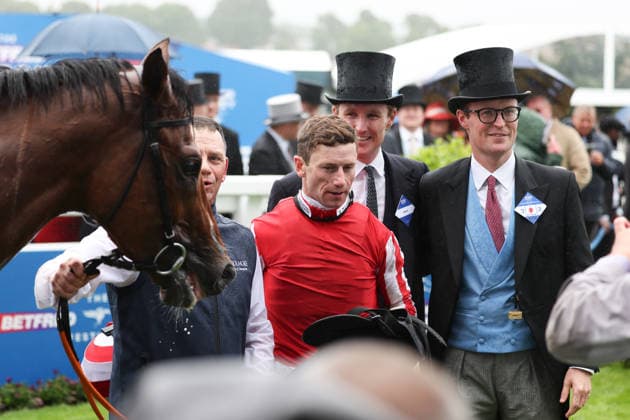Bay City Roller (J. Oisin Murphy T. George Scott) wins the Coolmore Coronation Cup during The Derby Meeting at Epsom Racecourse, Epsom, UK on 6 June 2026. Copyright: xKenxSparksx 45050068