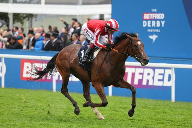 Bay City Roller (J. Oisin Murphy T. George Scott) wins the Coolmore Coronation Cup during The Derby Meeting at Epsom Racecourse, Epsom, UK on 6 June 2026. Copyright: xKenxSparksx 45050071