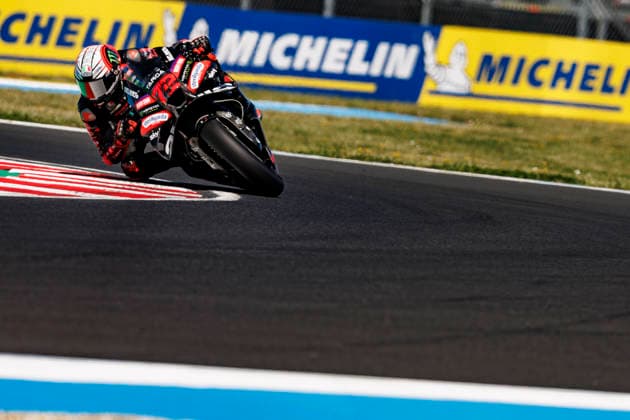 MotoGP of Hungary - Sprint & Qualifying Number 72 Aprilia Racing rider Marco Bezzecchi during qualifying at the 2026 Grand Prix of Hungary on Month Day, Year . Balatonfokajar, Balatonfokajar Hungary  Copyright: xStephenxBlackberryx originalFilename:blackberry-2026gran260606_np5x7.jpg