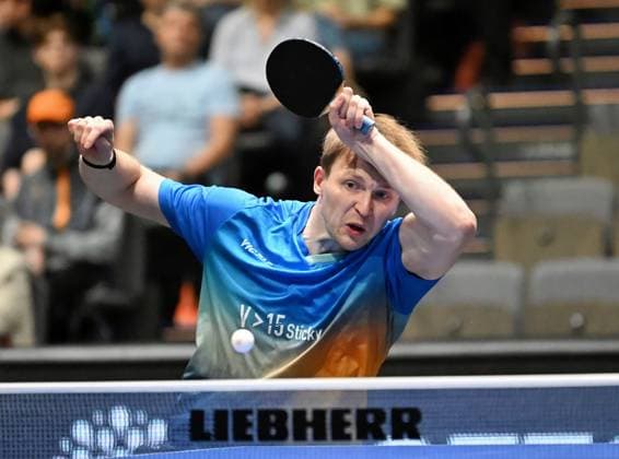 Benedikt Duda from TTC Schwalbe Bergneustadt is in the DM semi-finals Benedikt Duda from TTC Schwalbe Bergneustadt is in the DM semi-finals LOTTO Thüringen TT Finals 2026 in Erfurt German Championships for men and women on June 6, 2026 at Messe Erfurt Erfurt Messe Erfurt Thuringia Germany