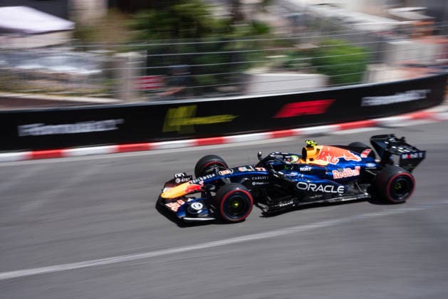 F1 Grand Prix of Monaco - Qualifying Isack Hadjar of Oracle Red Bull Racing participates in Formula 1 Free Practice 3 (FP3) ahead of the Monaco Grand Prix Qualifying session at the Circuit de Monaco in Monte Carlo, Monaco, on June 6, 2026. Monte Carlo Monaco  Copyright: xVietxTranx originalFilename:tran-notitle260604_npGHh.jpg