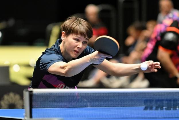 Nina Mittelham from ttc berlin eastside is in the DM semi-finals Nina Mittelham from ttc berlin eastside is in the DM semi-finals LOTTO Thüringen TT Finals 2026 in Erfurt German Championships for women and men on June 6, 2026 at Messe Erfurt Erfurt Messe Erfurt Thuringia Germany