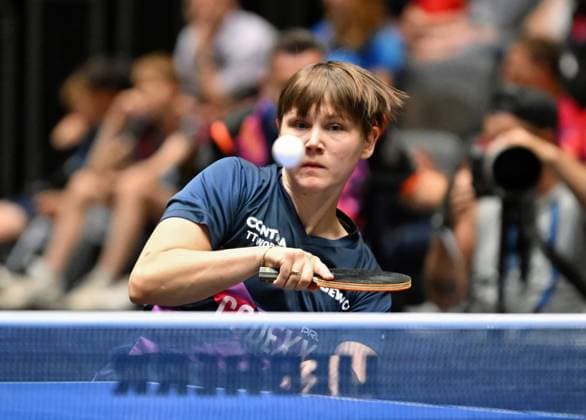 Nina Mittelham from ttc berlin eastside is in the DM semi-finals Nina Mittelham from ttc berlin eastside is in the DM semi-finals LOTTO Thüringen TT Finals 2026 in Erfurt German Championships for women and men on June 6, 2026 at Messe Erfurt Erfurt Messe Erfurt Thuringia Germany