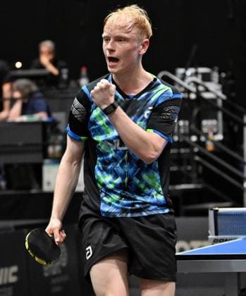 Andre Bertelsmeier fends off five match points against Dimitrij Ovtcharov and reaches the semi-finals of the German Championships for the first time Andre Bertelsmeier fends off five match points against Dimitrij Ovtcharov and reaches the semi-finals of the LOTTO Thüringen TT Finals 2026 in Erfurt German Championships for men and women on June 6, 2026 at Messe Erfurt Erfurt Messe Erfurt Thuringia Germany