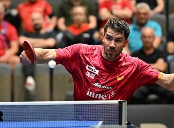 Patrick Franziska from 1 FC Saarbrücken TT is in the semi-finals of the German Championships Patrick Franziska from 1 FC Saarbrücken TT is in the semi-finals and wants to win the title for the first time LOTTO Thüringen TT Finals 2026 in Erfurt German Championships for men and women on June 6, 2026 at Messe Erfurt Erfurt Messe Erfurt Thuringia Germany