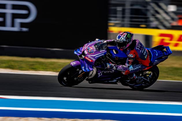 MotoGP of Hungary - Sprint & Qualifying Number 43 Prima Pramac Yamaha MotoGP rider Jack Miller during qualifying at the 2026 Grand Prix of Hungary. Balatonfokajar, Balatonfokajar Hungary  Copyright: xStephenxBlackberryx originalFilename:blackberry-2026gran260606_np1bi.jpg