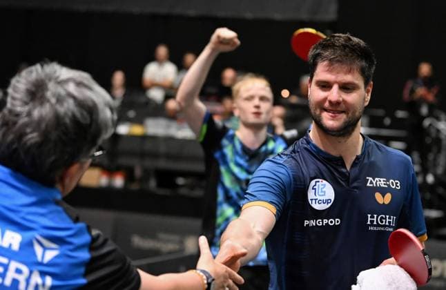 Ovtcharov Dimitrij TTC RhönSprudel Fulda Maberzell TT Finals 2026 Erfurt 6371 LOTTO Thüringen TT Finals 2026 in Erfurt German Womens and Mens Championships on June 6, 2026 at Messe Erfurt Ovtcharov Dimitrij TTC RhönSprudel Fulda Maberzell TT Finals 2026 Erfurt 6371 LOTTO Thüringen TT Finals 2026 in Erfurt German Championships for men and women on June 6, 2026 at Messe Erfurt Erfurt Messe Erfurt Thuringia Germany