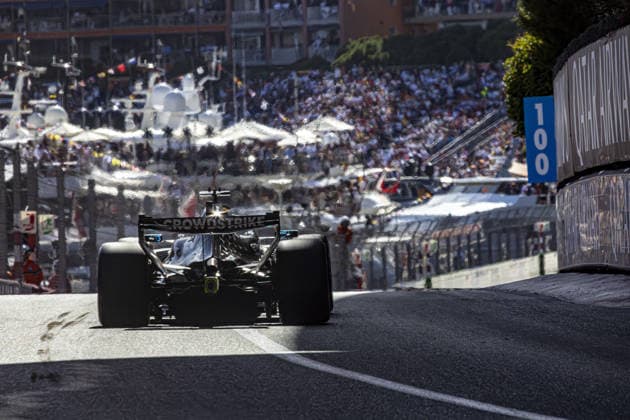MOTORS - Formula 1 - Grand Prix de Monaco 2026 Photo by IPA ABACAPRESS.COM85406472 - (63) George Russell (GBR) - Mercedes-AMG PETRONAS F1 Team - Mercedes W17 - Mercedes E Performance during the Formula 1 Grand Prix de Monaco 2026 at Circuit de Monaco in Monte Carlo, Monaco. Round 8 of the 2026 FIA Formula One World Championship, WM, Weltmeisterschaft held June 5-7, 2026. The iconic Circuit de Monaco, the jewel of the Formula 1 calendar, winds through the narrow streets of Monte Carlo in the PrincPhoto by IPA ABACAPRESS.COMlity of Monaco. Monaco  Copyright: xIPAxSport ABACAx