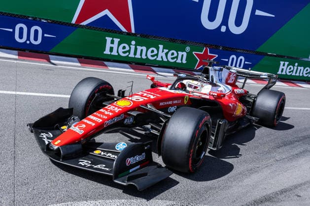 F1 Grand Prix of Monaco 2026 Circuit de Monaco Pole Position Monaco 06 06 2026 Charles Leclerc of Monaco and Scuderia Ferrari HP SF 26 16 seen during F1 Grand Prix of Monaco 2026 Pole Position at Circuit de Monaco in Monte Carlo, Monaco Copyright: xBEAUTIFULxSPORTS Carabellix