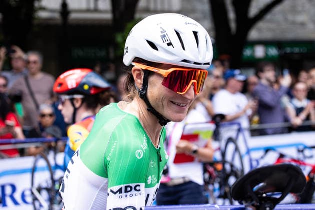 37th Giro d Italia Women 2026 - Stage 8 Elisa Longo Borghini of UAE TEAM ADQ competes during Stage 8 of the 37th Giro d Italia Women, a 106km stage from Rivoli to Sestriere, in Italy, on June 6, 2026. Rivoli Italy  Copyright: xTommasoxBerardix originalFilename:berardi-37thgiro260606_nparl.jpg
