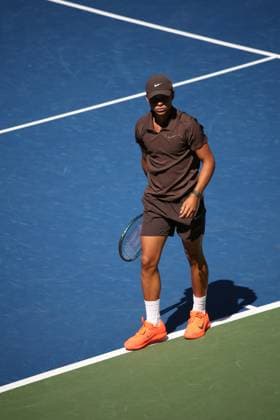 ** (SPO) Brazilian Luis G. Miguel Wins Roland Garros Junior. June 6, 2026, New York, USA: 17 years old Brazilian Luis Guto Miguel became the first tennis player to win the Roland Garros Junior defeating American Michael Antonius 2-0 (6 3 and 6 4.) He is now number one position in the under 18 category. Photos taking in US Open 2025 in quarterfinals against O. Bonding in New York on September 4. 2025. Credit: Niyi Fote Thenews2(Foto: Niyi Fote Thenews2 imago images) SPO  Copyright: xNiyixFotex