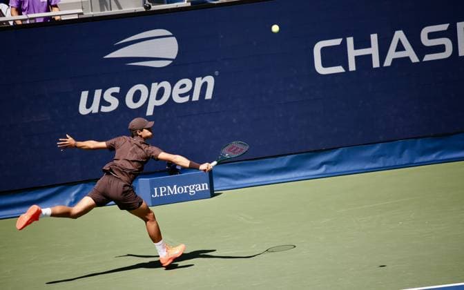 ** (SPO) Brazilian Luis G. Miguel Wins Roland Garros Junior. June 6, 2026, New York, USA: 17 years old Brazilian Luis Guto Miguel became the first tennis player to win the Roland Garros Junior defeating American Michael Antonius 2-0 (6 3 and 6 4.) He is now number one position in the under 18 category. Photos taking in US Open 2025 in quarterfinals against O. Bonding in New York on September 4. 2025. Credit: Niyi Fote Thenews2(Foto: Niyi Fote Thenews2 imago images) SPO  Copyright: xNiyixFotex