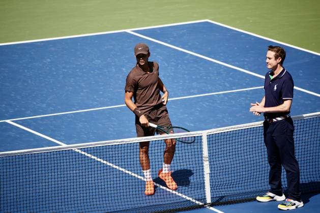 ** (SPO) Brazilian Luis G. Miguel Wins Roland Garros Junior. June 6, 2026, New York, USA: 17 years old Brazilian Luis Guto Miguel became the first tennis player to win the Roland Garros Junior defeating American Michael Antonius 2-0 (6 3 and 6 4.) He is now number one position in the under 18 category. Photos taking in US Open 2025 in quarterfinals against O. Bonding in New York on September 4. 2025. Credit: Niyi Fote Thenews2(Foto: Niyi Fote Thenews2 imago images) SPO  Copyright: xNiyixFotex