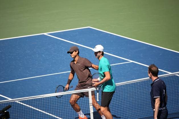 ** (SPO) Brazilian Luis G. Miguel Wins Roland Garros Junior. June 6, 2026, New York, USA: 17 years old Brazilian Luis Guto Miguel became the first tennis player to win the Roland Garros Junior defeating American Michael Antonius 2-0 (6 3 and 6 4.) He is now number one position in the under 18 category. Photos taking in US Open 2025 in quarterfinals against O. Bonding in New York on September 4. 2025. Credit: Niyi Fote Thenews2(Foto: Niyi Fote Thenews2 imago images) SPO  Copyright: xNiyixFotex