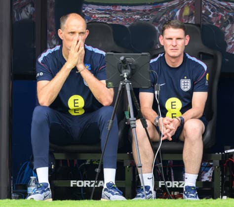 06 June 2026 - England v New Zealand - Pre World Cup Friendly - Raymond James Stadium - Tampa - Florida - USA. England v New Zealand - Pre World Cup Friendly - Raymond James Stadium - Tampa - Florida - USA. England Manager Thomas Tuchel. Picture : Mark Pain TAMPA USA  Copyright: xMarkxPainx