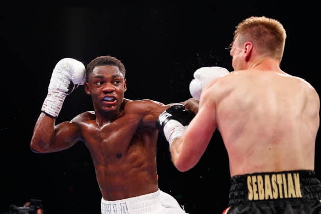 Sheffield Fight Week Chris Mulunda (white shorts) competes against Connor Goulding during their Middleweight Contest at Utilita Arena Sheffield, Sheffield 06 06 2026 UK Newspapers OUT Copyright: xMaxxTomlinsonx FIL-23539-0014