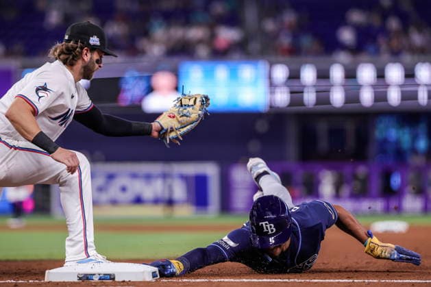 Baseball, MLB, Miami Marlins - Tampa Bay Rays