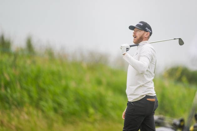 KLM Open 2026 - Day Three Sebastian Soderberg of Sweden plays his second shot from the fairway of the 16th hole during the third round of the KLM Open at The International in Amsterdam, Netherlands, on June 6, 2026. Amsterdam Netherlands  Copyright: xAndyxAstfalckx originalFilename:astfalck-klmopenr260606_npBLk.jpg
