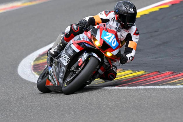 MOTO : 8Heures de Spa-Francorchamps - championnat FIM EWC 2026 - 06 06 2026 210 Team Grip Attack (FRA) Honda Cbr 1000 Rr-r (PRD) driven by Raphael Siboldi (FRA) Quentin Wisniewski (FRA) Quentin Schmidt (FRA), during the 8H Spa Motos, the second round of the 2026 FIM EWC Championship, on the Spa-Francorchamps circuit in Francorchamps, Belgium, from June 5 to 6, 2026. FRANCORCHAMPSBelgium  Copyright: xMPSxAGENCYx