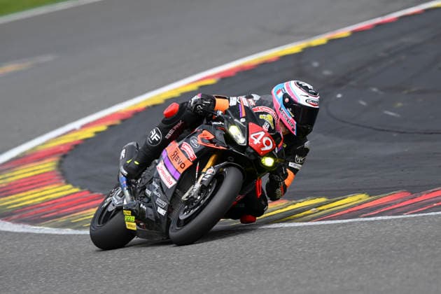 MOTO : 8Heures de Spa-Francorchamps - championnat FIM EWC 2026 - 06 06 2026 49 Revo M2 (ITA) Aprilia Rsv4 1100 Factory (SST) driven by KÃ vin Calia (ITA) Simone Saltarelli (ITA) Flavio Ferroni (ITA), during the 8H Spa Motos, the second round of the 2026 FIM EWC Championship, on the Spa-Francorchamps circuit in Francorchamps, Belgium, from June 5 to 6, 2026. FRANCORCHAMPSBelgium  Copyright: xMPSxAGENCYx