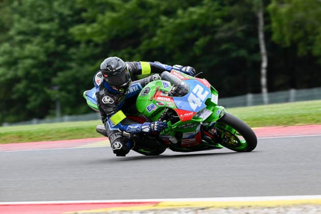 MOTO : 8Heures de Spa-Francorchamps - championnat FIM EWC 2026 - 06 06 2026 42 Green Team 42 (FRA) Kawasaki Zx 10r (PRD) driven by Julien Bonnet (FRA) Jules Blanc (FRA) Alexis Negrier (FRA), during the 8H Spa Motos, the second round of the 2026 FIM EWC Championship, on the Spa-Francorchamps circuit in Francorchamps, Belgium, from June 5 to 6, 2026. FRANCORCHAMPSBelgium  Copyright: xMPSxAGENCYx