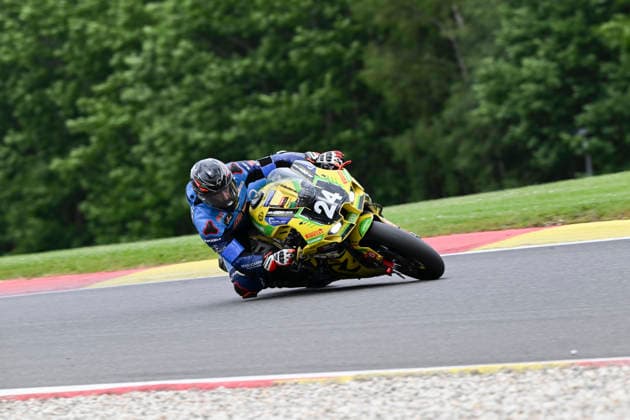 MOTO : 8Heures de Spa-Francorchamps - championnat FIM EWC 2026 - 06 06 2026 24 Maxxess By Bmrt3d (FRA) Kawasaki Zx 10r (EWC) driven by David Sanchis Martinez (ESP) Roberto Tamburini (ITA) Matthieu Gregorio (FRA), during the 8H Spa Motos, the second round of the 2026 FIM EWC Championship, on the Spa-Francorchamps circuit in Francorchamps, Belgium, from June 5 to 6, 2026. FRANCORCHAMPSBelgium  Copyright: xMPSxAGENCYx