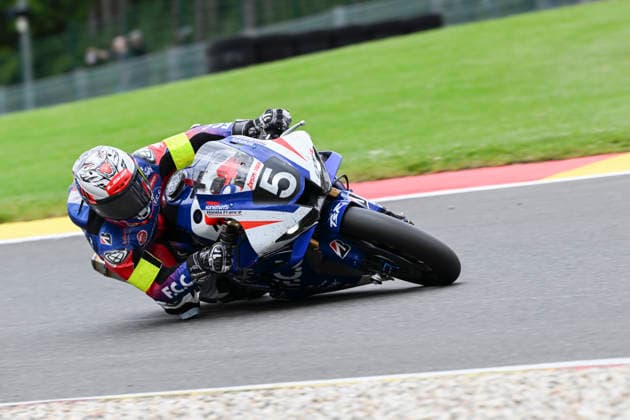 MOTO : 8Heures de Spa-Francorchamps - championnat FIM EWC 2026 - 06 06 2026 5 F.c.c. Tsr Honda France (JPN) Honda Cbr 1000 Rr-r (EWC) driven by Alan Techer (FRA) Corentin Perolari (FRA) John Mcphee (GBR), during the 8H Spa Motos, the second round of the 2026 FIM EWC Championship, on the Spa-Francorchamps circuit in Francorchamps, Belgium, from June 5 to 6, 2026. FRANCORCHAMPSBelgium  Copyright: xMPSxAGENCYx