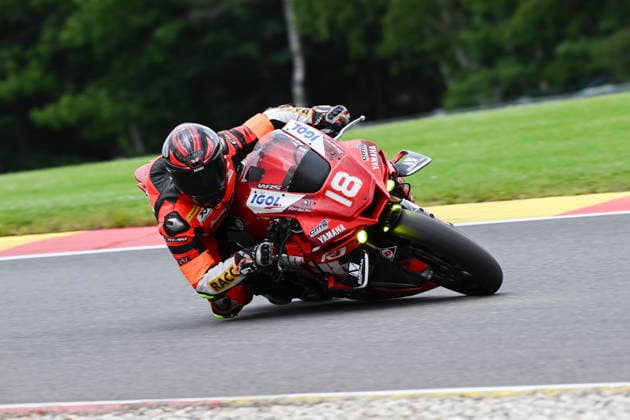 MOTO : 8Heures de Spa-Francorchamps - championnat FIM EWC 2026 - 06 06 2026 18 Team 18 Pompiers Igol Cms Motostore (FRA) Yamaha Yzf - R1 (SST) driven by Baptiste Guittet (FRA) Maxim Pellizotti (FRA) Marc Alcoba (ESP), during the 8H Spa Motos, the second round of the 2026 FIM EWC Championship, on the Spa-Francorchamps circuit in Francorchamps, Belgium, from June 5 to 6, 2026. FRANCORCHAMPSBelgium  Copyright: xMPSxAGENCYx