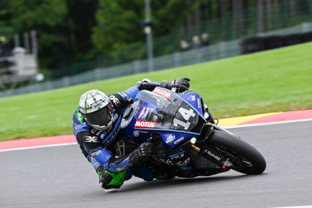 MOTO : 8Heures de Spa-Francorchamps - championnat FIM EWC 2026 - 06 06 2026 14 Maco Racing Team (SVK) Yamaha Yzf - R1 (EWC) driven by Martin Vugrinec (HRV) Michael Prasek (CZE) David Juhasz (HUN), during the 8H Spa Motos, the second round of the 2026 FIM EWC Championship, on the Spa-Francorchamps circuit in Francorchamps, Belgium, from June 5 to 6, 2026. FRANCORCHAMPSBelgium  Copyright: xMPSxAGENCYx