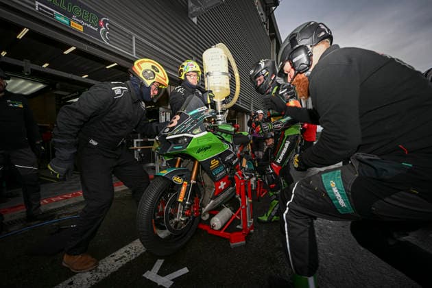 MOTO : 8Heures de Spa-Francorchamps - championnat FIM EWC 2026 - 06 06 2026 8 Team Bolliger Switzerland (CHE) Kawasaki Zx 10r (EWC) driven by Nico Thoni (CHE) Alex Toledo Romero (ESP) Xavier Artigas Lopez (ESP), during the 8H Spa Motos, the second round of the 2026 FIM EWC Championship, on the Spa-Francorchamps circuit in Francorchamps, Belgium, from June 5 to 6, 2026. FRANCORCHAMPSBelgium  Copyright: xMPSxAGENCYx