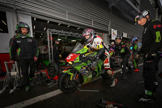 MOTO : 8Heures de Spa-Francorchamps - championnat FIM EWC 2026 - 06 06 2026 85 Team Racing 85 By A2m2 (FRA) Kawasaki Zx 10r (SST) driven by Matthieu Thibault (FRA) Christian Napoli (ITA) Julien Pilot (FRA), during the 8H Spa Motos, the second round of the 2026 FIM EWC Championship, on the Spa-Francorchamps circuit in Francorchamps, Belgium, from June 5 to 6, 2026. FRANCORCHAMPSBelgium  Copyright: xMPSxAGENCYx