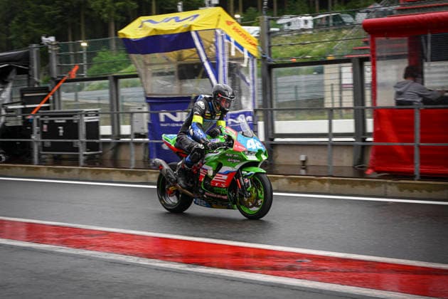 MOTO : 8Heures de Spa-Francorchamps - championnat FIM EWC 2026 - 06 06 2026 42 Green Team 42 (FRA) Kawasaki Zx 10r (PRD) driven by Julien Bonnet (FRA) Jules Blanc (FRA) Alexis Negrier (FRA), during the 8H Spa Motos, the second round of the 2026 FIM EWC Championship, on the Spa-Francorchamps circuit in Francorchamps, Belgium, from June 5 to 6, 2026. FRANCORCHAMPSBelgium  Copyright: xMPSxAGENCYx