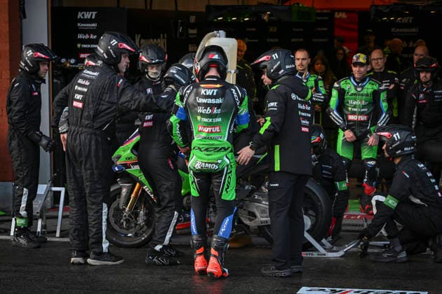 MOTO : 8Heures de Spa-Francorchamps - championnat FIM EWC 2026 - 06 06 2026 11 Kawasaki Webike Trickstar (FRA) Kawasaki Zx-10rr (EWC) driven by Roman Ramos Alvaro (ESP) Christian Gamarino (ITA) GrÃ gory Leblanc (FRA), during the 8H Spa Motos, the second round of the 2026 FIM EWC Championship, on the Spa-Francorchamps circuit in Francorchamps, Belgium, from June 5 to 6, 2026. FRANCORCHAMPSBelgium  Copyright: xMPSxAGENCYx