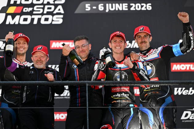 MOTO : 8Heures de Spa-Francorchamps - championnat FIM EWC 2026 - 06 06 2026 37 Bmw Motorrad World Endurance Team (BEL) Bmw M 1000 Rr (EWC) driven by Markus Reiterberger (DEU) Steven Odendaal (ZAF) Michael Van Der Mark (NLD), during the 8H Spa Motos, the second round of the 2026 FIM EWC Championship, on the Spa-Francorchamps circuit in Francorchamps, Belgium, from June 5 to 6, 2026. FRANCORCHAMPSBelgium  Copyright: xMPSxAGENCYx