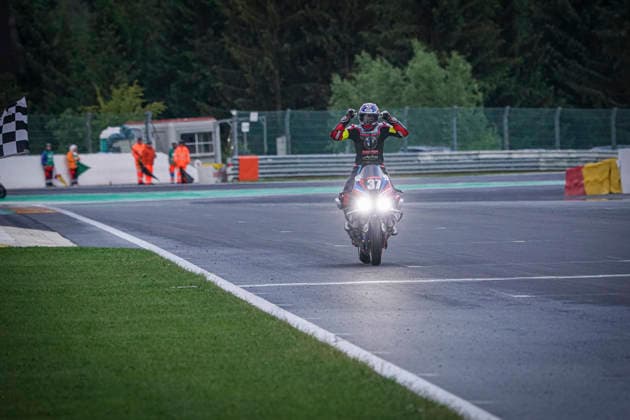 MOTO : 8Heures de Spa-Francorchamps - championnat FIM EWC 2026 - 06 06 2026 37 Bmw Motorrad World Endurance Team (BEL) Bmw M 1000 Rr (EWC) driven by Markus Reiterberger (DEU) Steven Odendaal (ZAF) Michael Van Der Mark (NLD), during the 8H Spa Motos, the second round of the 2026 FIM EWC Championship, on the Spa-Francorchamps circuit in Francorchamps, Belgium, from June 5 to 6, 2026. FRANCORCHAMPSBelgium  Copyright: xMPSxAGENCYx