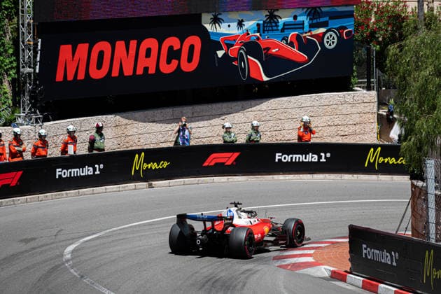 Formula 1 Monaco Grand Prix - Third Practice Session Ferrari driver Charles Leclerc (16) during the third practice session at the Monaco street circuit in Monaco, ahead of the Monaco Formula 1 Grand Prix, on June 6, 2026. Photo by Alexis Jumeau ABACAPRESS.COM Monte-Carlo Monaco  Copyright: xJumeauxAlexis ABACAx