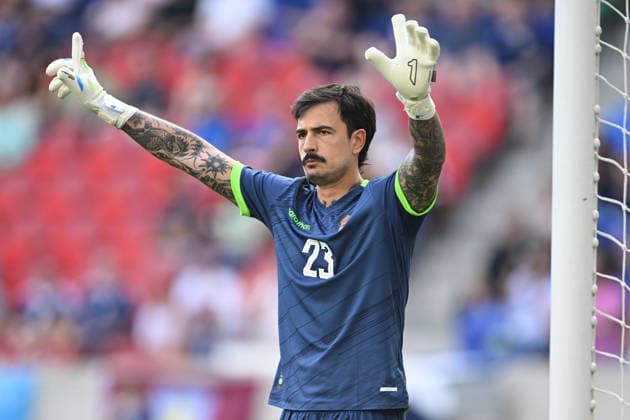 June 6, 2026, Harrison, New Jersey, USA: Bolivia midfielder BILAL EL KHANNOUSS (23) in action during the Road to 26 International Friendly, Länderspiel, Nationalmannschaft match at Sports Illustrated Stadium in Harrison New Jersey Scotland defeats Bolivia 4 to 0 Soccer 2026: Scotland 4:0 Bolivia  - ZUMAa301 20260606_aaf_a301_019 Copyright: xBrooksxVonxArxx