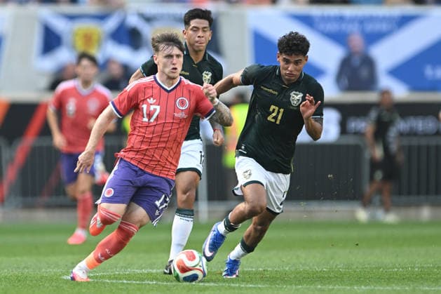 June 6, 2026, Harrison, New Jersey, USA: Scotland forward BEN GANNON-DOAK (17) in action during the Road to 26 International Friendly, Länderspiel, Nationalmannschaft match at Sports Illustrated Stadium in Harrison New Jersey Scotland defeats Bolivia 4 to 0 Harrison USA - ZUMAa301 20260606_aaf_a301_025 Copyright: xBrooksxVonxArxx